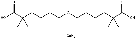 Gemcabene calcium Structure